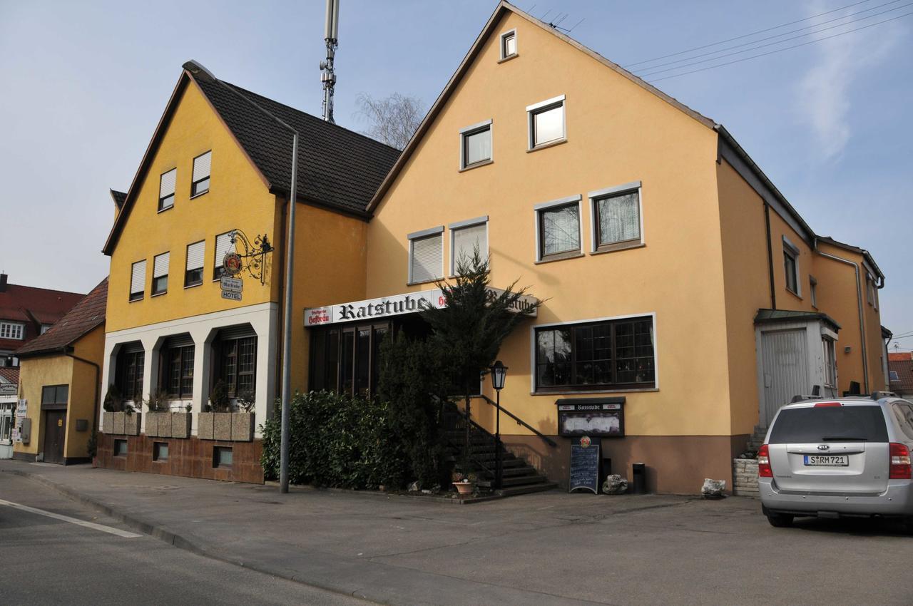 Hotel Gasthof Ratstube Kirchheim unter Teck Εξωτερικό φωτογραφία